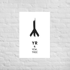 Poster - Yr - Younger Futhark Runes