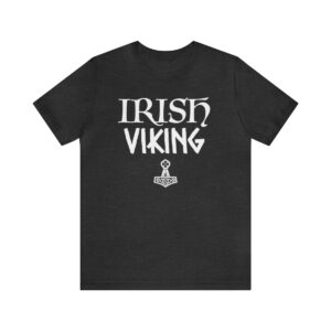 Irish Viking - St. Patrick's Day t-shirt, Shamrock t-shirt, Shamrock unisex t-shirt, viking t-shirt, Mjölnir t-shirt