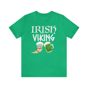 Irish Viking - St. Patrick's Day t-shirt, Shamrock t-shirt, Shamrock unisex t-shirt, viking t-shirt, norse t-shirt