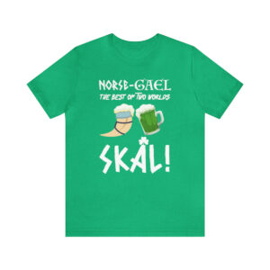 Irish Viking - St. Patrick's Day t-shirt, Shamrock t-shirt, Shamrock unisex t-shirt, viking t-shirt, norse t-shirt