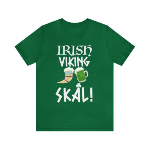 Irish Viking - St. Patrick's Day t-shirt, Shamrock t-shirt, Shamrock unisex t-shirt, viking t-shirt, norse t-shirt