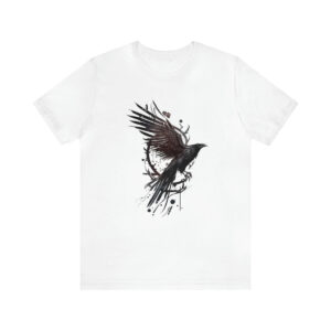 Viking Raven - Viking Age Unisex T-Shirt - Norse Clothing, Norse Mythology, Viking T-Shirt, Viking History Shirt, Huginn & Muninn