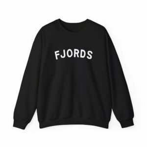 Norse Fjords Crewneck Unisex Sweatshirt - Norwegian Cozy Oversized Apparel - Nordic Gift for Her or Him